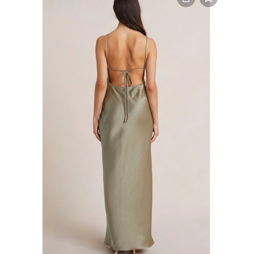 Bec+bridge dreamer tie dress in sage